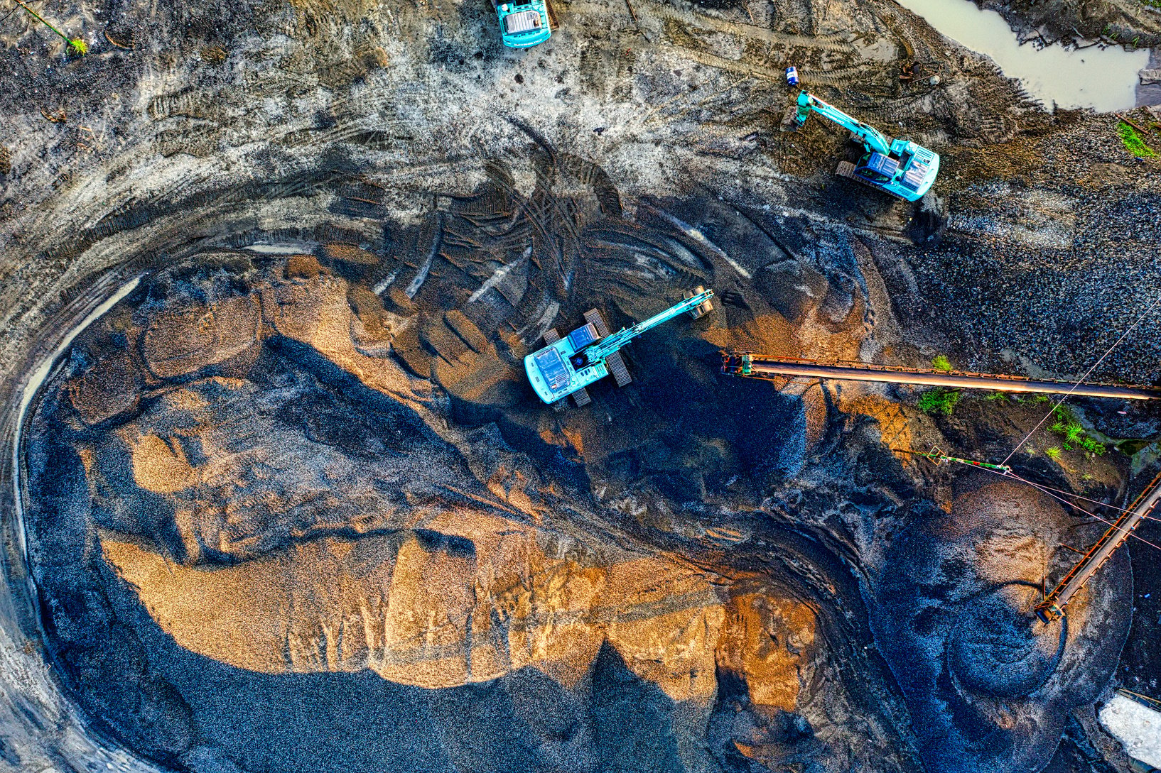 Drone Shot of a Mine 